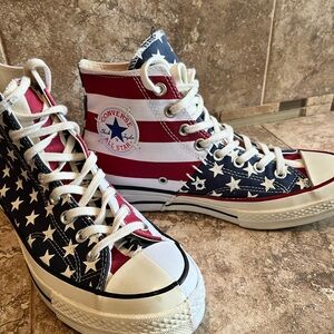 Converse  Chuck 70 Archive Restructured Flag High-Tops . Men’s 8, Women’s 10
